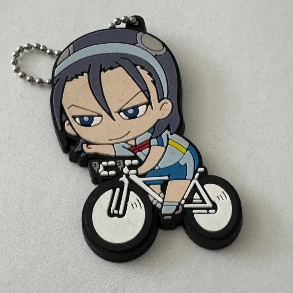 Jinpachi Toudou‎  Anime & Magna Yowamushi Pedal Bicycle Keychain Key Ring Charm